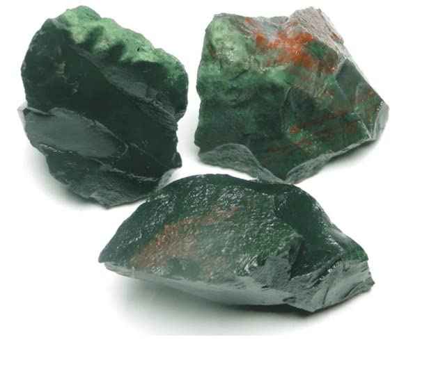 Divinity Natural Bloodstone Rough Stones - Hand-Picked Raw Stones (Pack of 1 to 4, 100-150 Grams Approx.) Default Title
